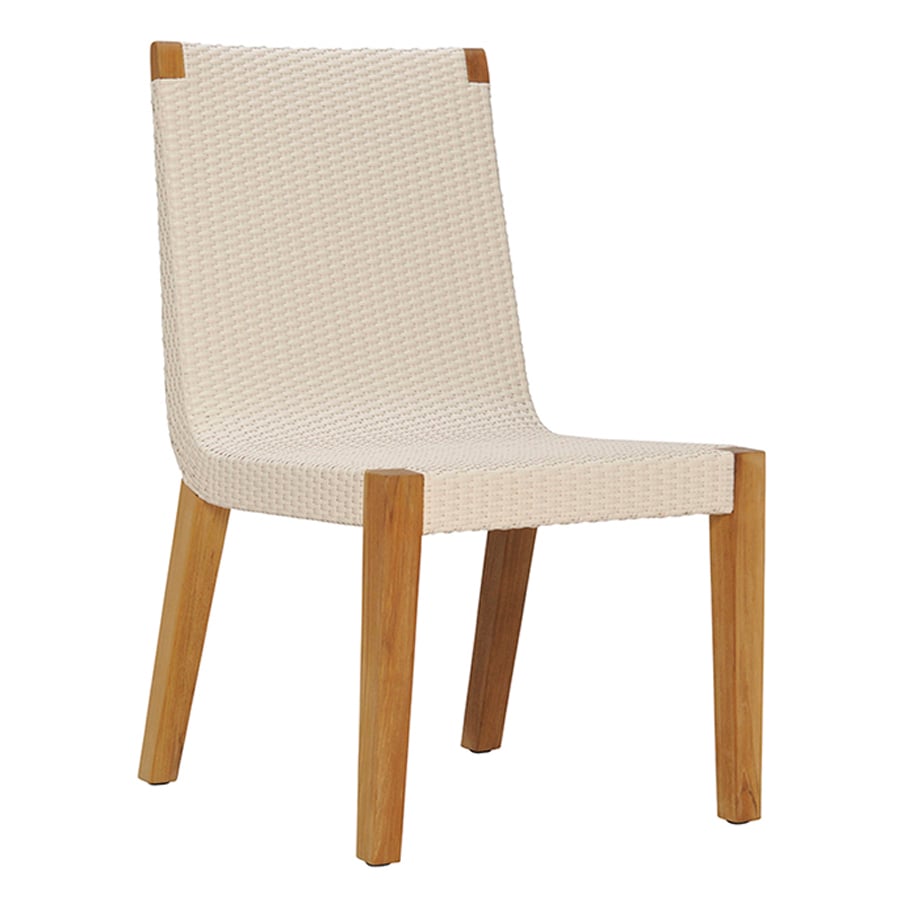 teak woven chair