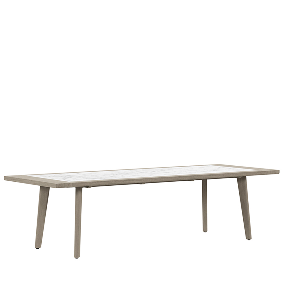 ARES STONE TOP DINING TABLE RECTANGLE 280 - JANUS et Cie