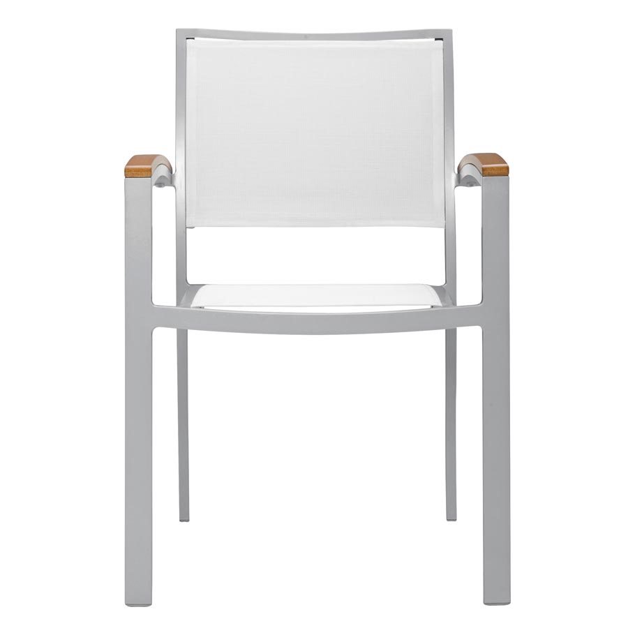 KOKO II STACKABLE MESH ARMCHAIR - JANUS et Cie