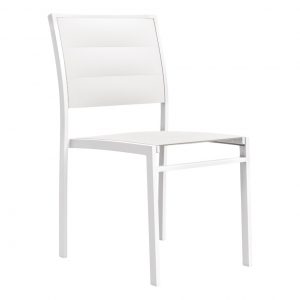 KOKO II STACKABLE PADDED SLING SIDE CHAIR - JANUS et Cie