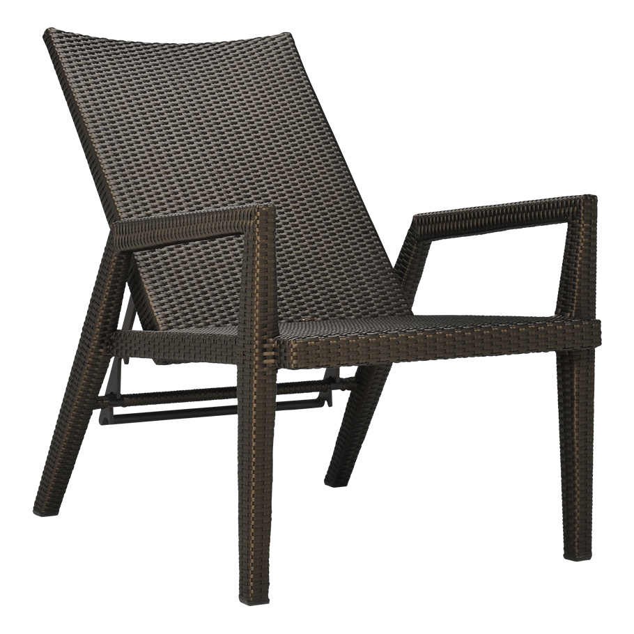 QUINTA FULLY WOVEN RECLINING LOUNGE CHAIR JANUS et Cie